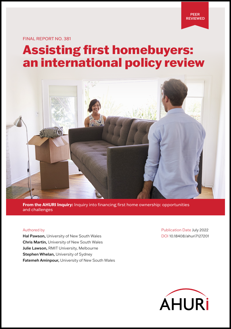 Assisting First Home Buyers