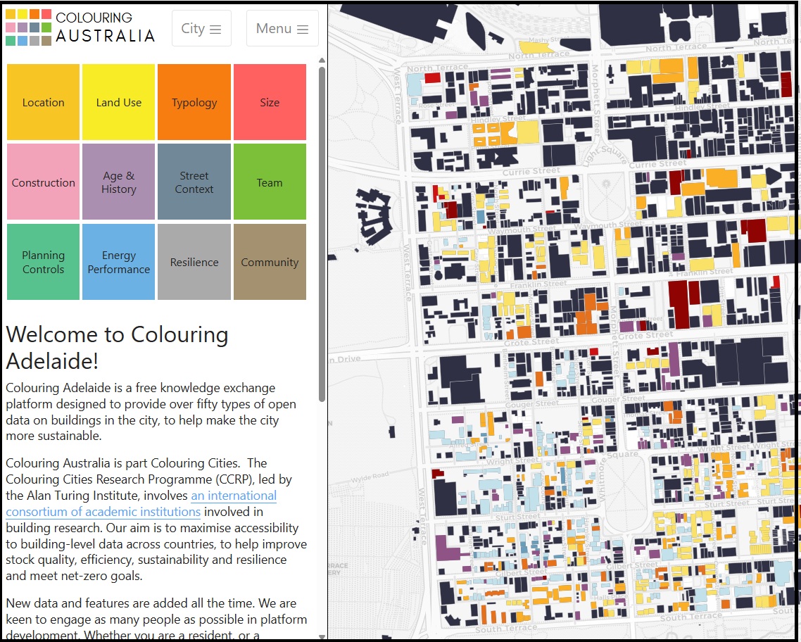 Colouring Australia Diagram