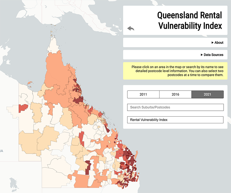 Queensland Rental Vulnerability Index