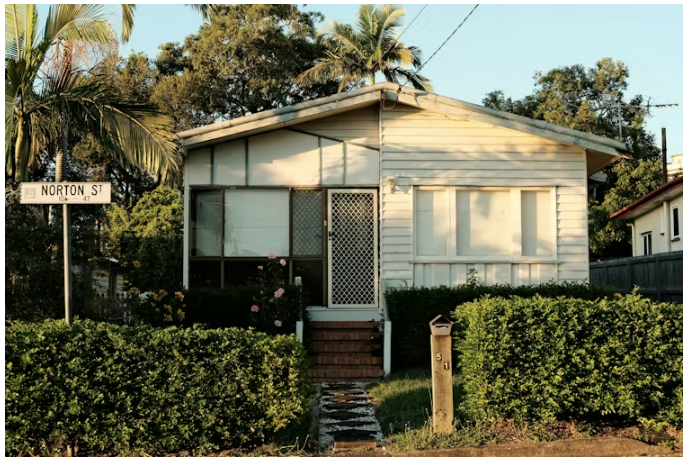 A small house.