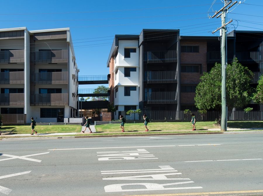 New social housing, Queensland.