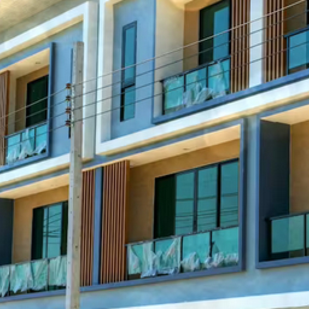 Appartment balconies