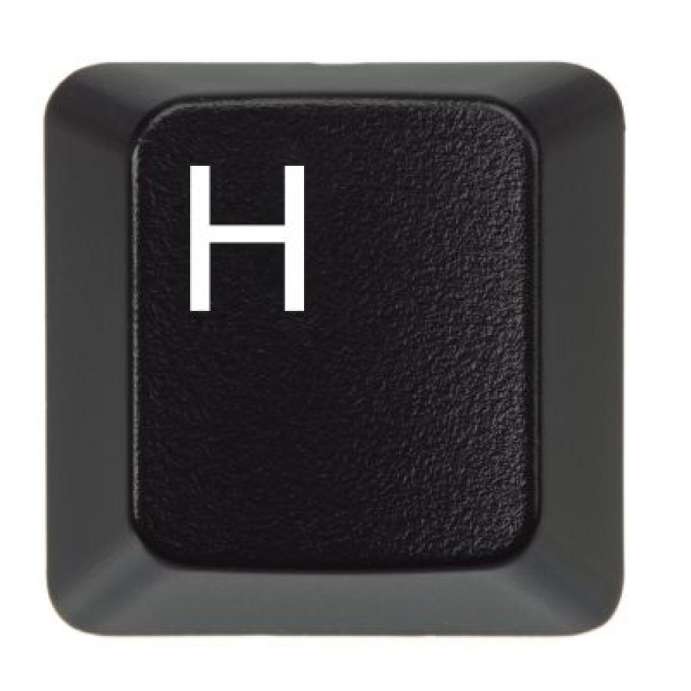 H keyboard key