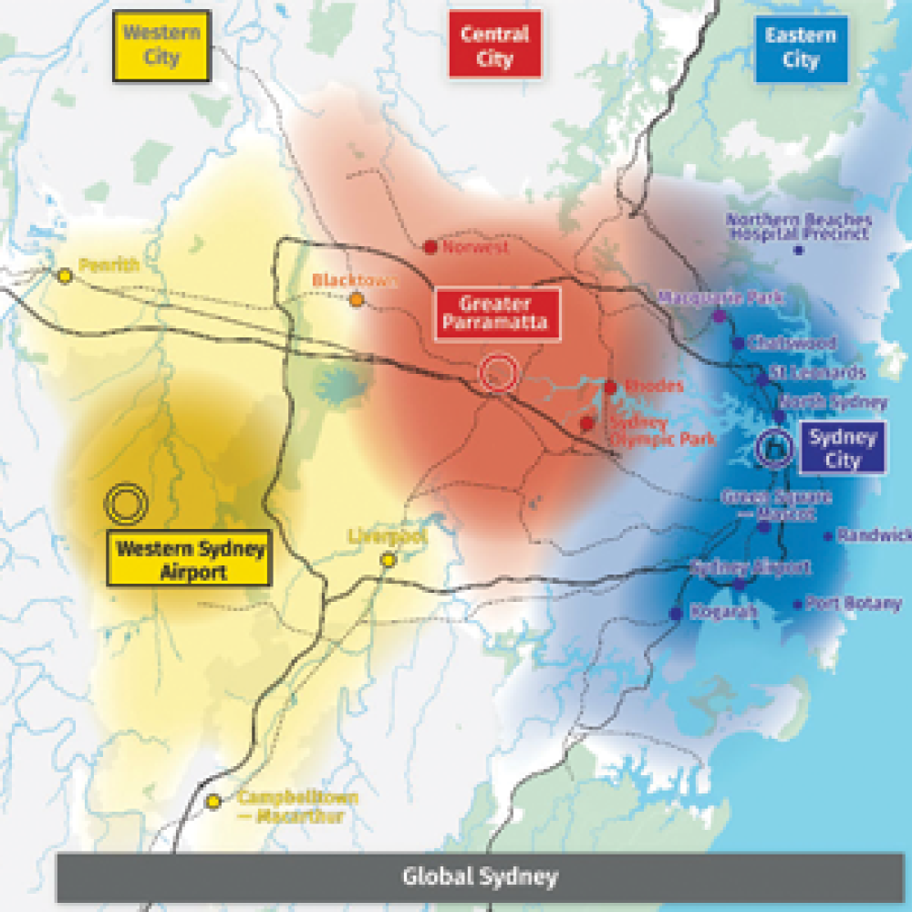 Map of NSW