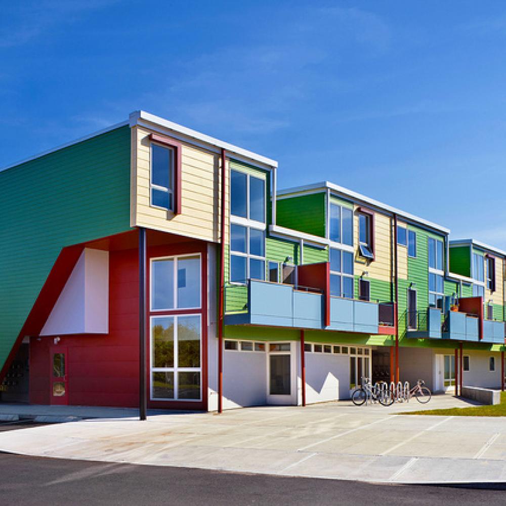 Upside down houses