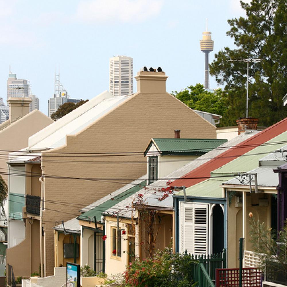 Apartments overlooking Sydney city