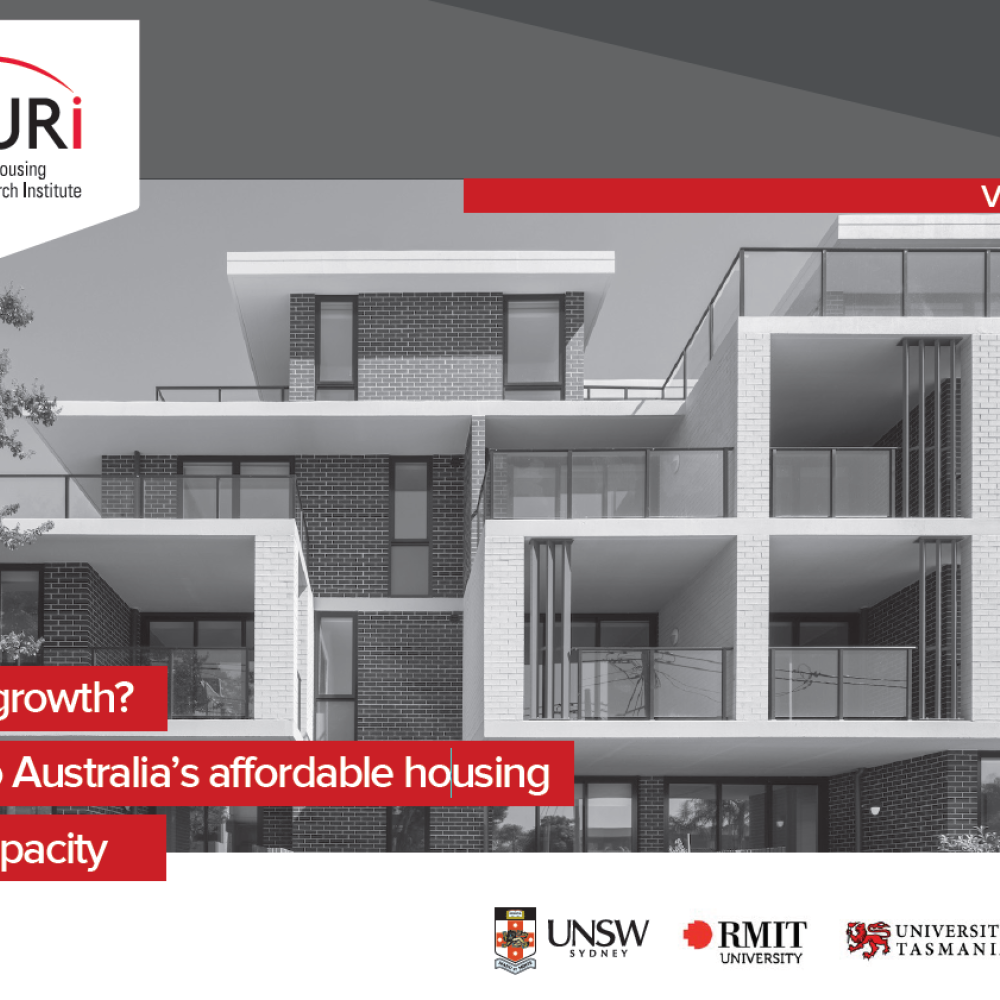 Housing report cover image