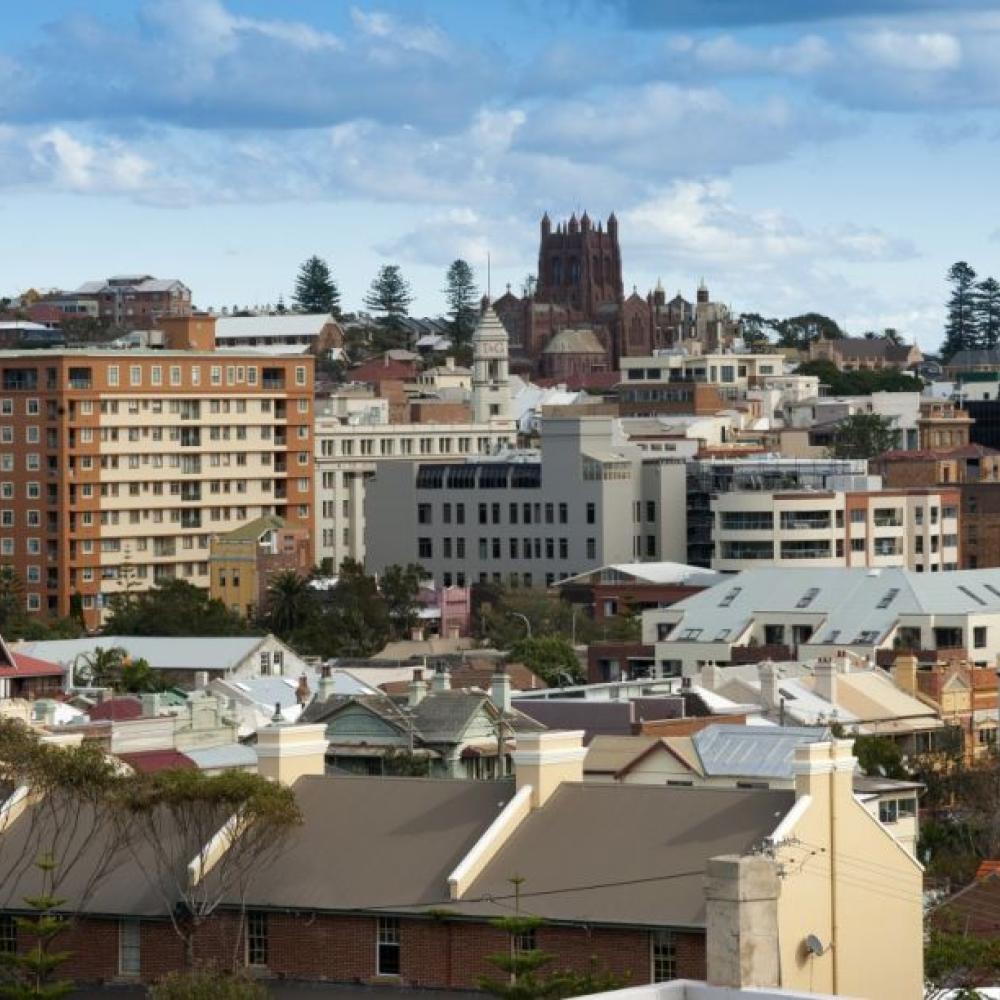 Newcastle skyline