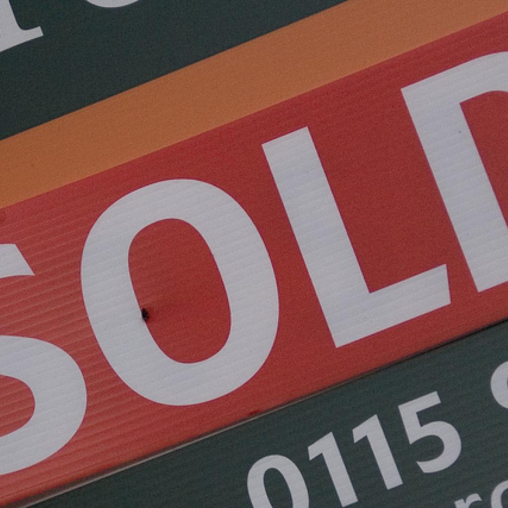 Home SOLD sign