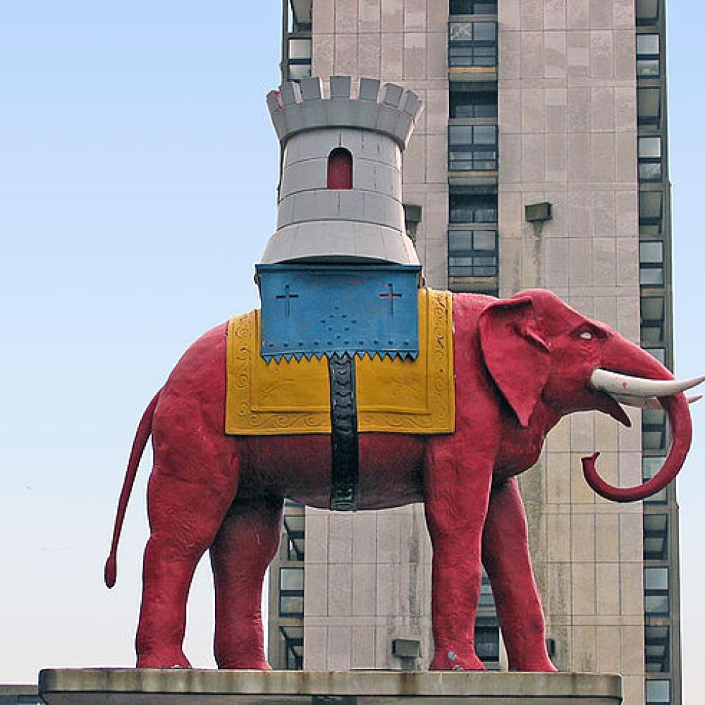 Elephant statue