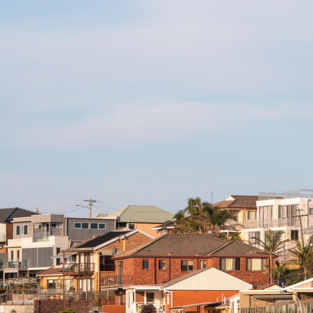 Suburban housing